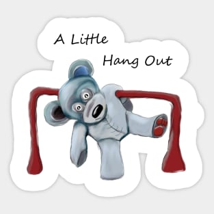 Hang out Sticker